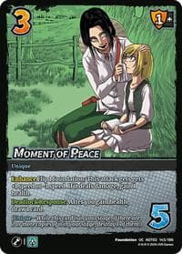 Moment of Peace - Attack On Titan: Origins of Power - UniVersus card