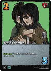 Move Forward - Attack On Titan: Origins of Power - UniVersus card