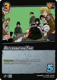 Recuperation Time - Attack On Titan: Origins of Power - UniVersus card