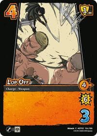 Lop Off - Attack On Titan: Origins of Power - UniVersus card