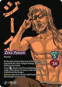 Zeke Yeager // Zeke, Beast Titan - Attack On Titan: Origins of Power - UniVersus card