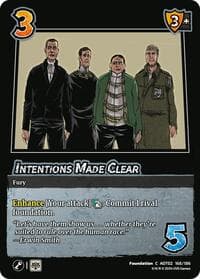 Intentions Made Clear - Attack On Titan: Origins of Power - UniVersus card