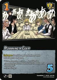 Planning a Coup - Attack On Titan: Origins of Power - UniVersus card