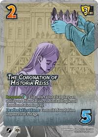 The Coronation of Historia Reiss - Attack On Titan: Origins of Power - UniVersus card