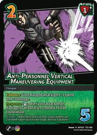 Anti-Personnel Vertical Maneuvering Equipment - Attack On Titan: Origins of Power - UniVersus card