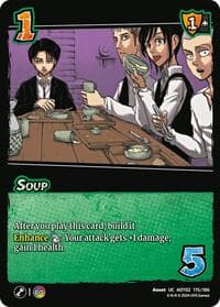 Soup - Attack On Titan: Origins of Power - UniVersus card