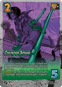 Thunder Spear - Attack On Titan: Origins of Power - UniVersus card