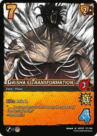 Grisha's Transformation - Attack On Titan: Origins of Power - UniVersus card