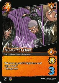 Humanity's Hope - Attack On Titan: Origins of Power - UniVersus card