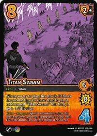 Titan Swarm - Attack On Titan: Origins of Power - UniVersus card