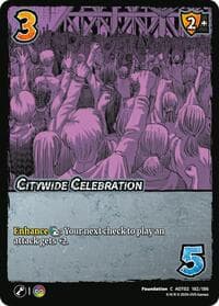 Citywide Celebration - Attack On Titan: Origins of Power - UniVersus card