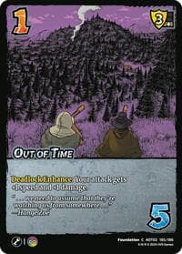 Out of Time - Attack On Titan: Origins of Power - UniVersus card