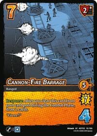 Cannon-Fire Barrage - Attack On Titan: Origins of Power - UniVersus card