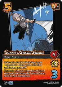 Connie's Sword Strike - Attack On Titan: Origins of Power - UniVersus card