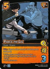 Pierce the Leg - Attack On Titan: Origins of Power - UniVersus card