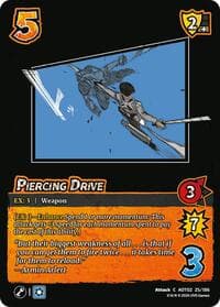 Piercing Drive - Attack On Titan: Origins of Power - UniVersus card