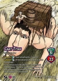 Cart Titan (Alternate Art) - Attack On Titan: Origins of Power - UniVersus card