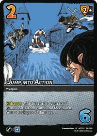 Jump into Action - Attack On Titan: Origins of Power - UniVersus card