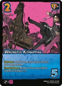 Wrongful Kidnapping - Attack On Titan: Origins of Power - UniVersus card