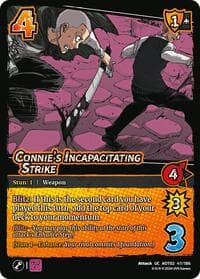 Connie's Incapacitating Strike - Attack On Titan: Origins of Power - UniVersus card