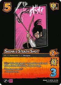 Sasha's Steady Shot - Attack On Titan: Origins of Power - UniVersus card