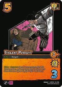 Violent Pursuit - Attack On Titan: Origins of Power - UniVersus card