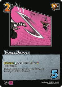 Family Dispute - Attack On Titan: Origins of Power - UniVersus card