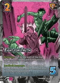Fight for Truth - Attack On Titan: Origins of Power - UniVersus card
