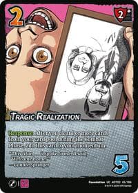 Tragic Realization - Attack On Titan: Origins of Power - UniVersus card