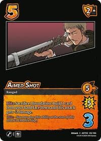 Aimed Shot - Attack On Titan: Origins of Power - UniVersus card