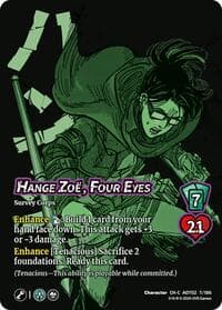 Hange Zoe, Four Eyes - Attack On Titan: Origins of Power - UniVersus card