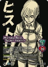 Historia Reiss, Secret Identity - Attack On Titan: Origins of Power - UniVersus card
