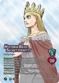Historia Reiss, Secret Identity (Alternate Art) - Attack On Titan: Origins of Power - UniVersus card