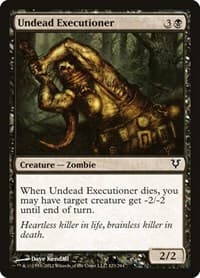 Undead Executioner - Avacyn Restored - Magic: The Gathering card
