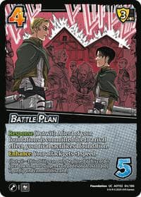 Battle Plan - Attack On Titan: Origins of Power - UniVersus card