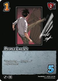 People Like Us - Attack On Titan: Origins of Power - UniVersus card