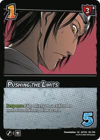Pushing the Limits - Attack On Titan: Origins of Power - UniVersus card