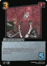 Reinforcements - Attack On Titan: Origins of Power - UniVersus card