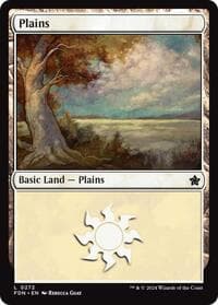 Plains (0272) - Foundations - Magic: The Gathering card