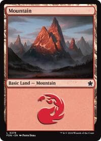 Mountain (0278) - Foundations - Magic: The Gathering card