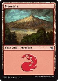 Mountain (0279) - Foundations - Magic: The Gathering card