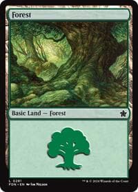 Forest (0281) - Foundations - Magic: The Gathering card