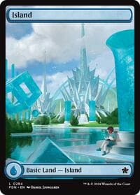 Island (0284) - Foundations - Magic: The Gathering card