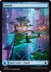Island (0285) - Foundations - Magic: The Gathering card