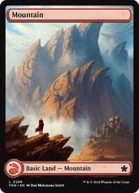Mountain (0288) - Foundations - Magic: The Gathering card