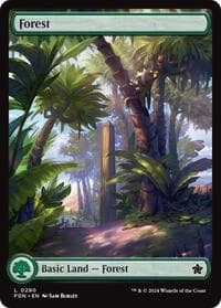 Forest (0290) - Foundations - Magic: The Gathering card
