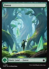 Forest (0291) - Foundations - Magic: The Gathering card
