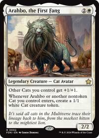 Arahbo, the First Fang - Foundations - Magic: The Gathering card