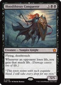 Bloodthirsty Conqueror - Foundations - Magic: The Gathering card