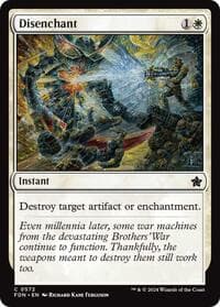 Disenchant - Foundations - Magic: The Gathering card